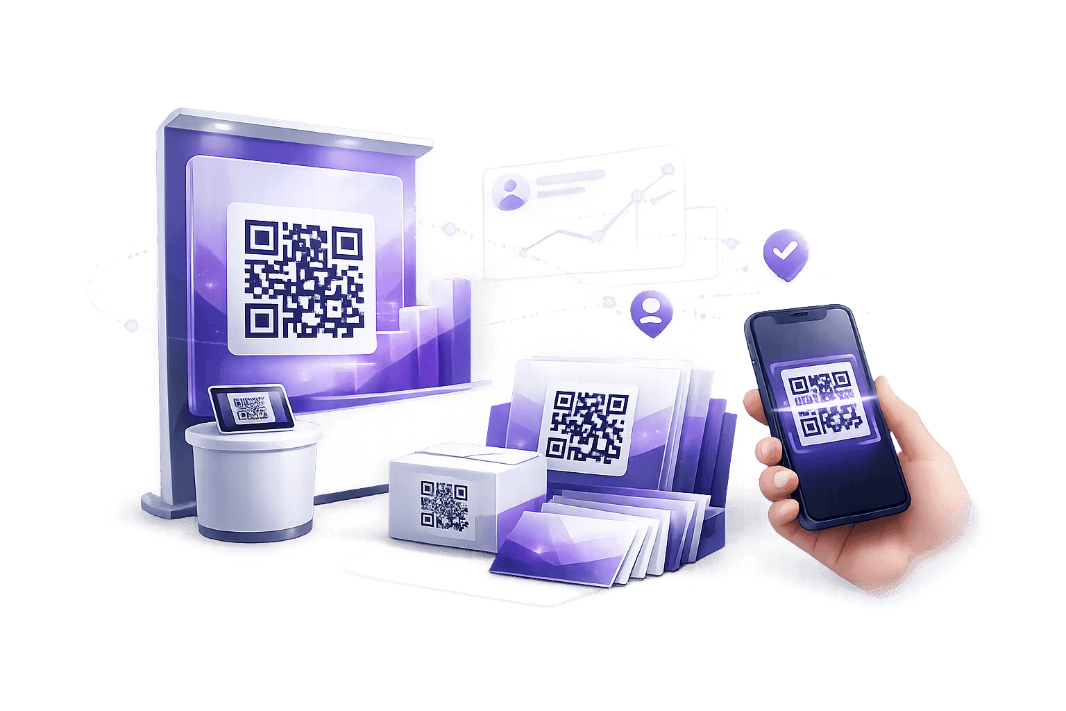 QR Code for Offline Engagement